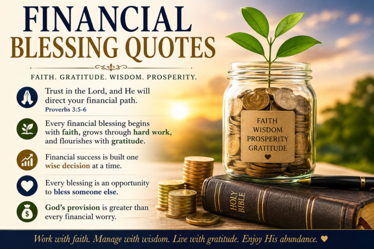 financial blessing quotes