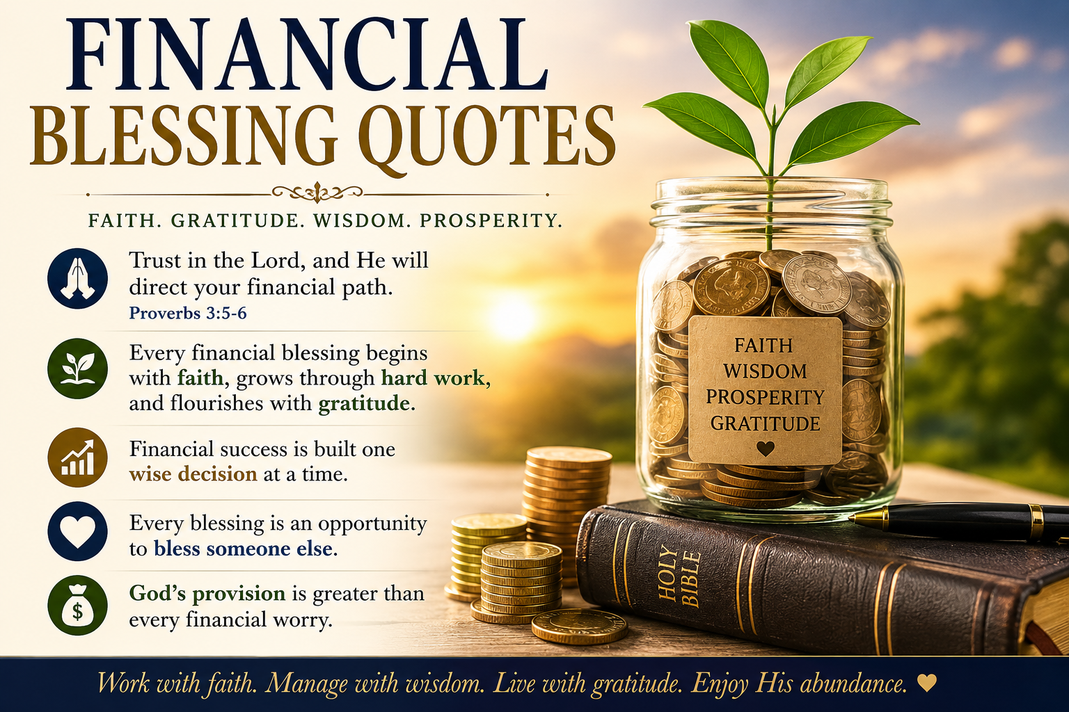 financial blessing quotes