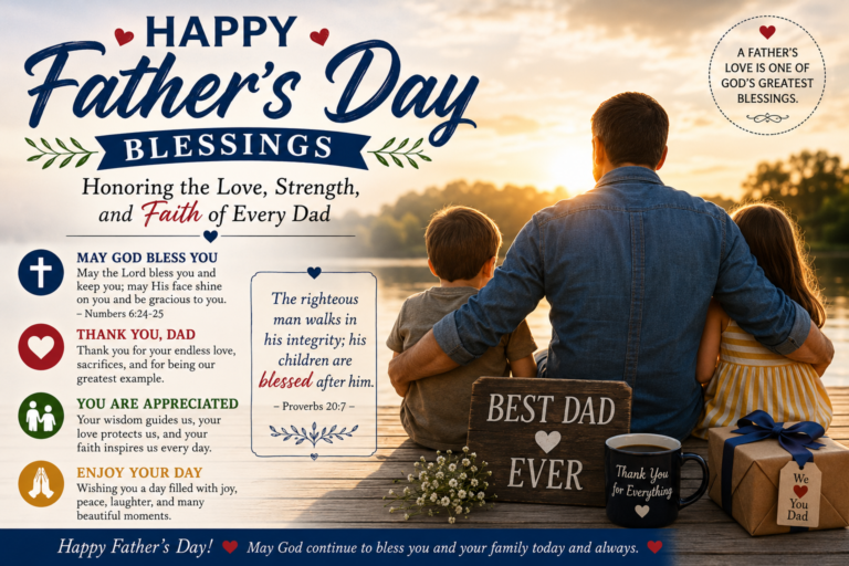 Happy Father's Day Blessings