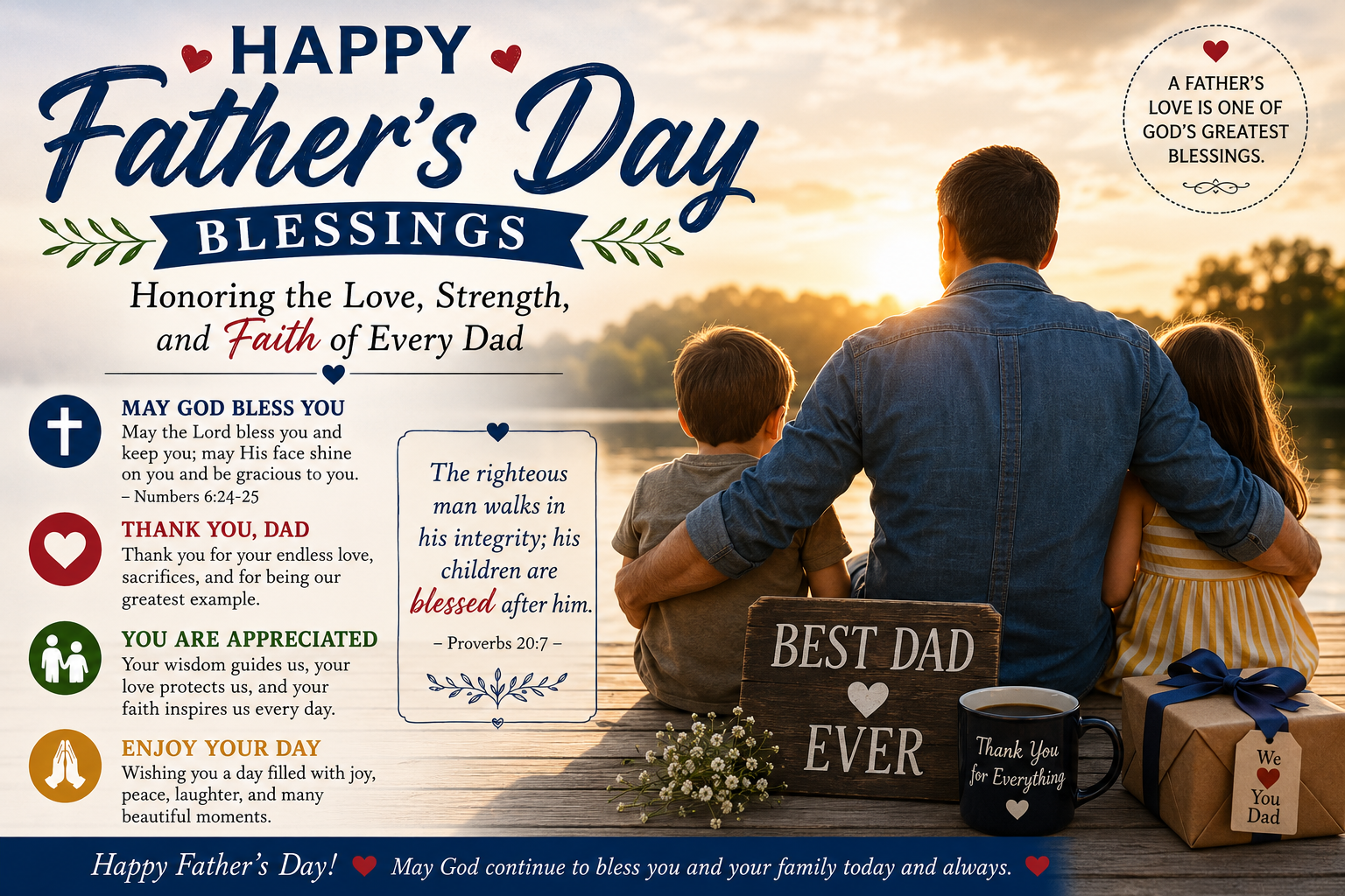 Happy Father's Day Blessings