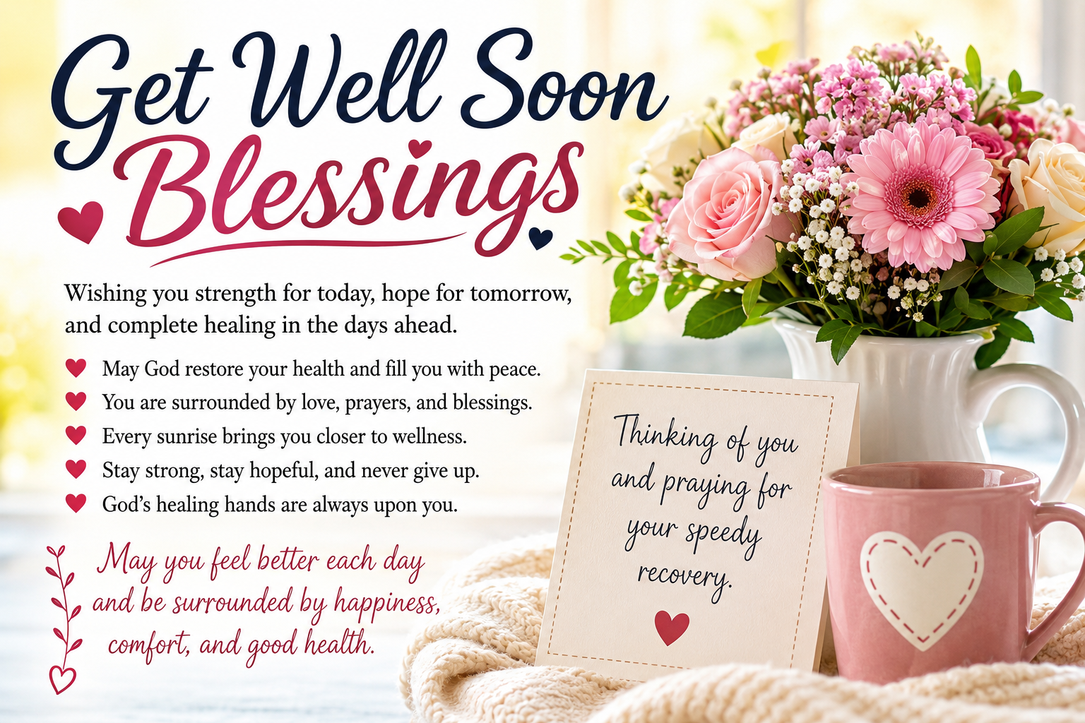 Get Well Soon Blessings