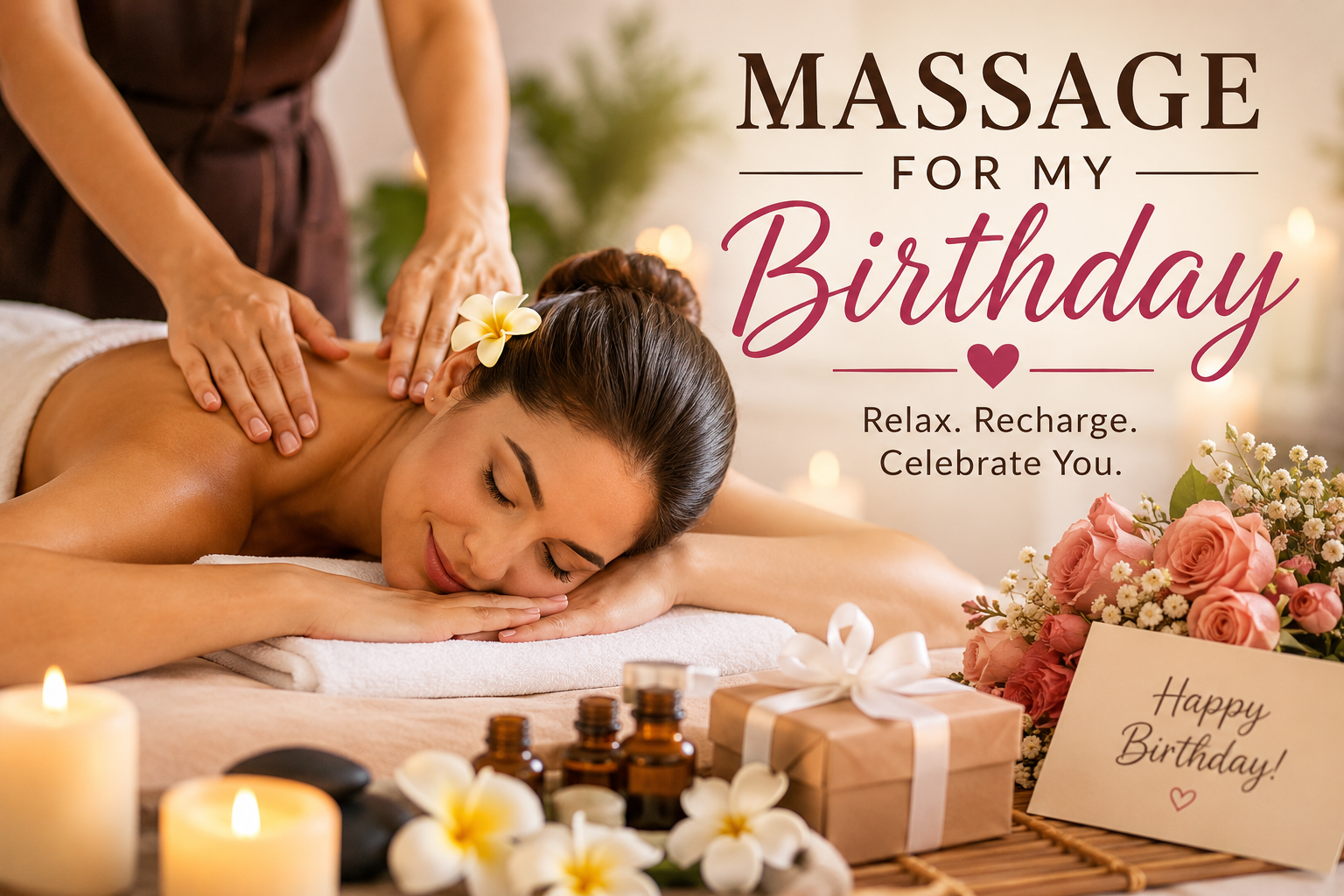 massage for my birthday