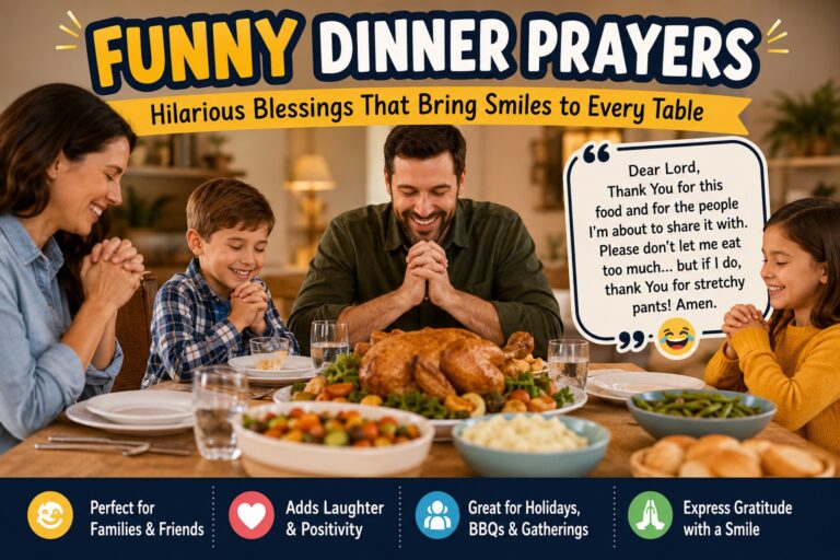 Funny Dinner Prayers