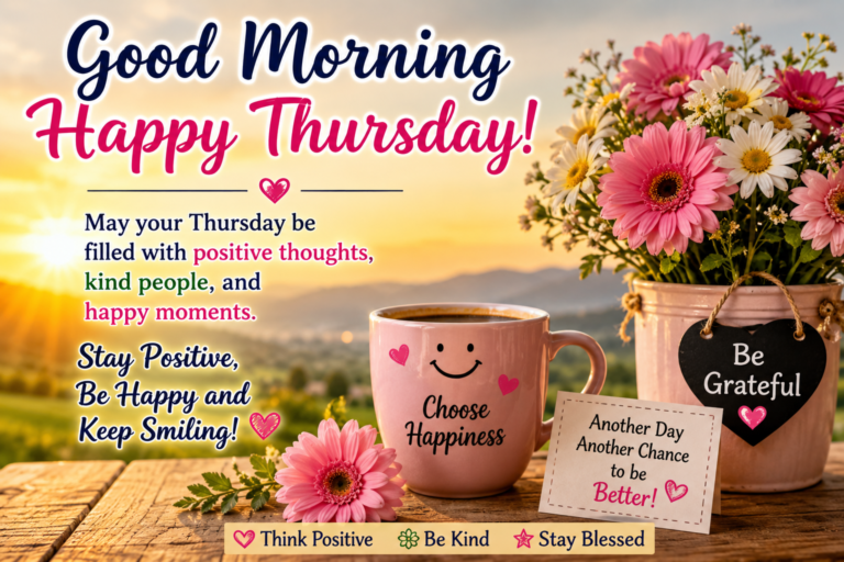 Positive Good Morning Thursday