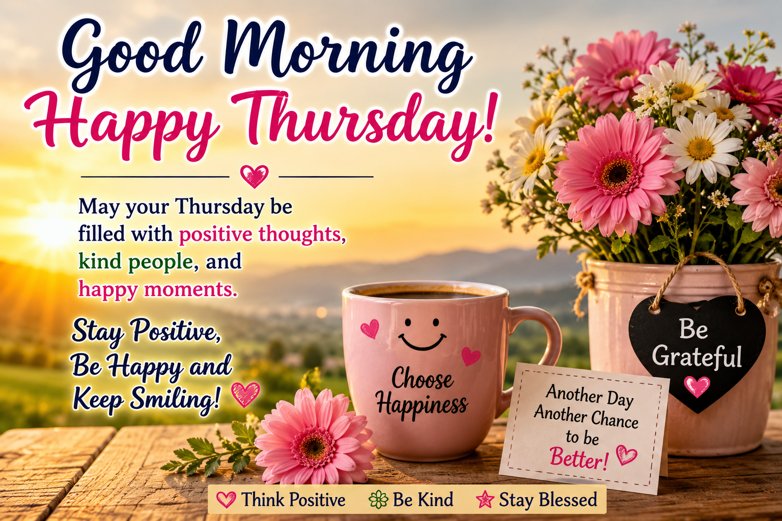 Positive Good Morning Thursday