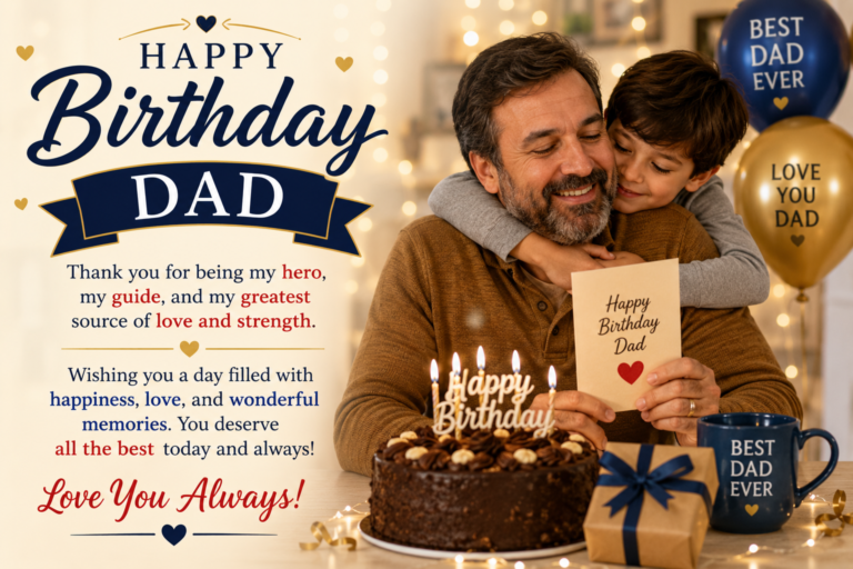 Birthday Wishes for Dad