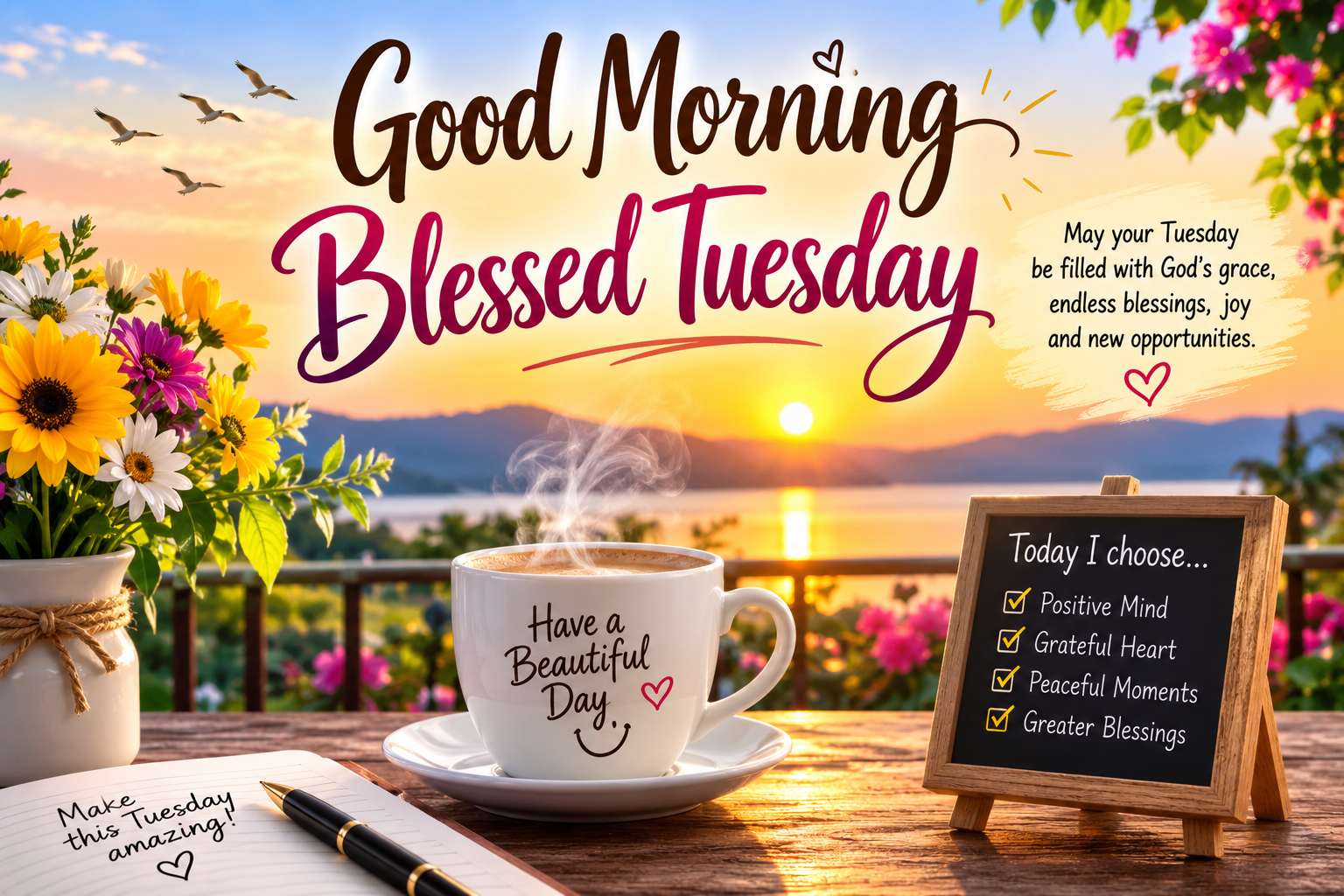 good morning blessed Tuesday
