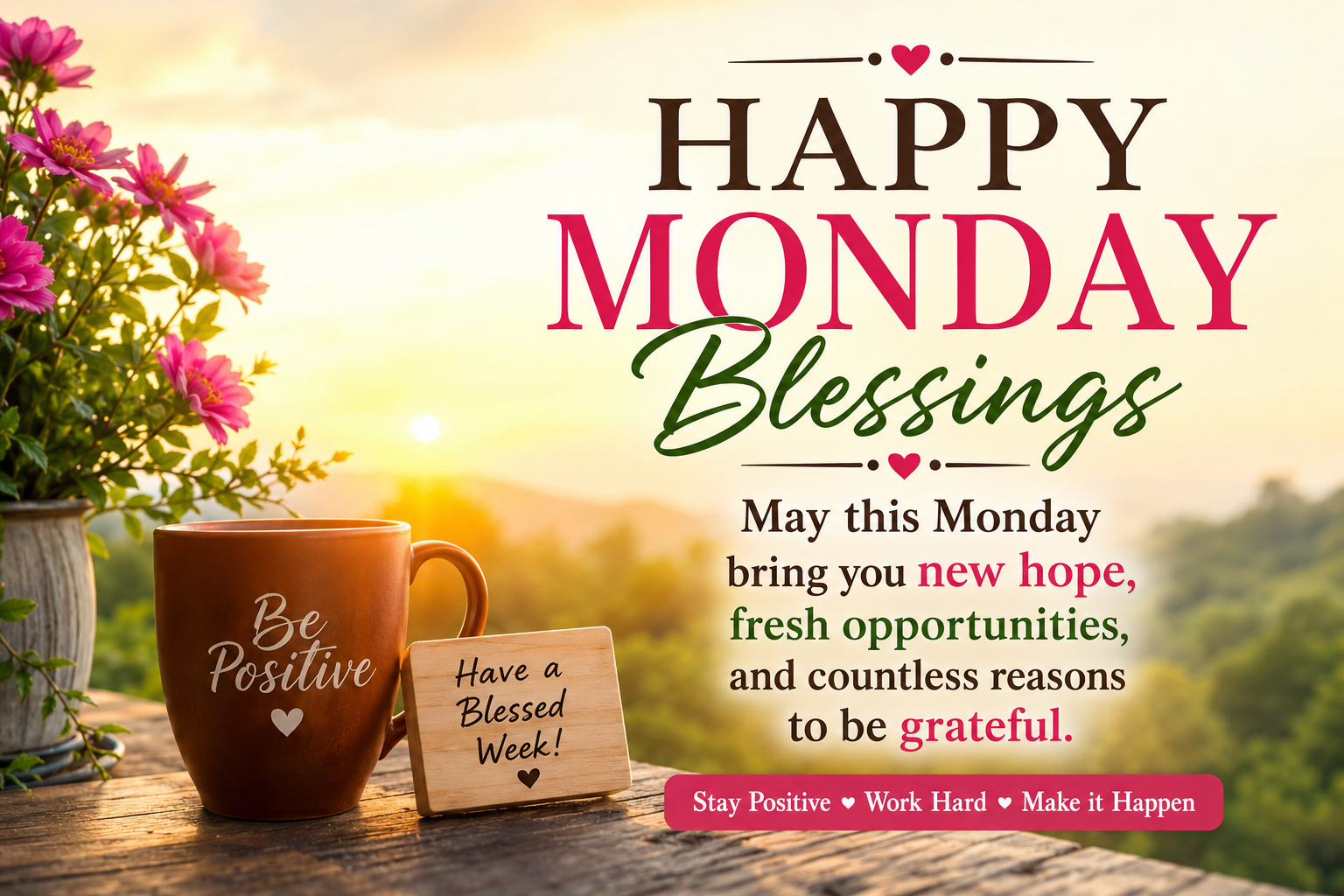 Positive Monday Blessings