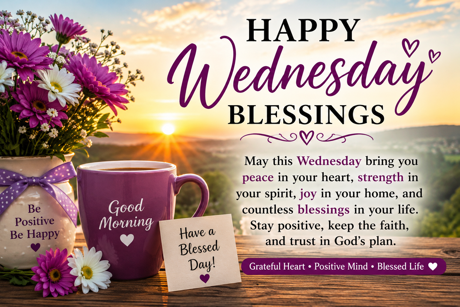 beautiful Wednesday blessings