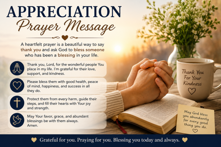 appreciation prayer