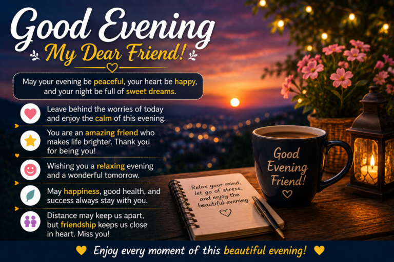 good evening message