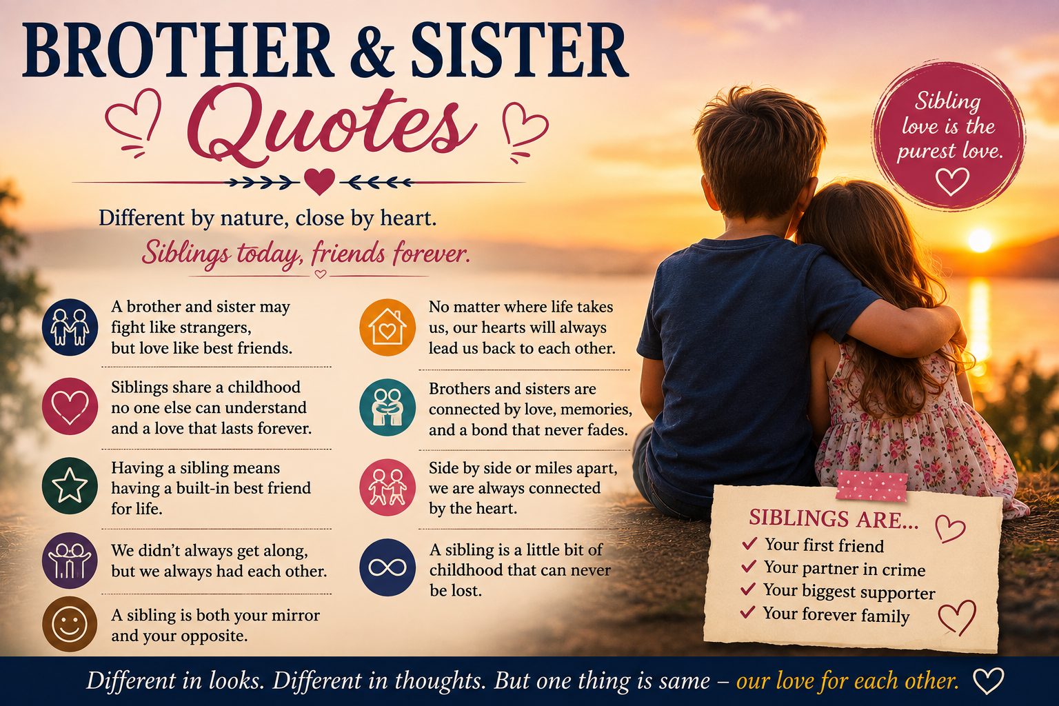 Brother and sister quotes