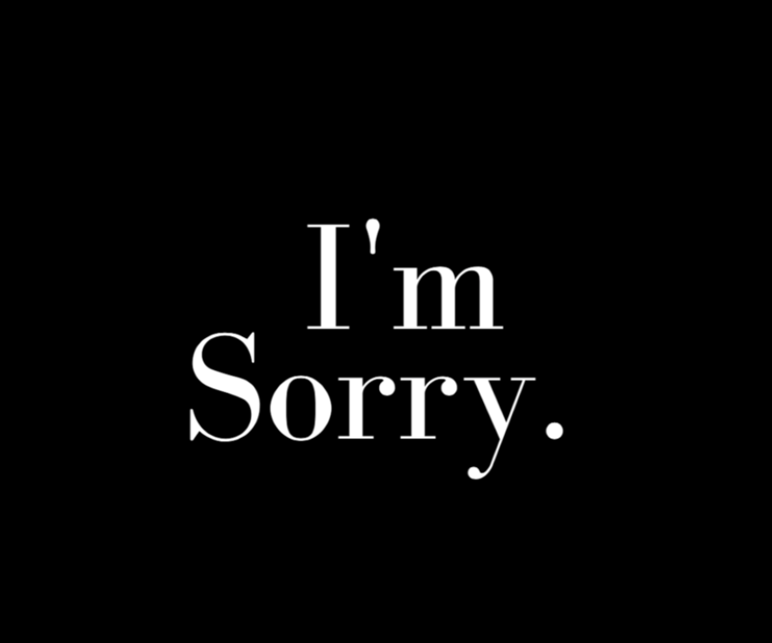 apology message to my love